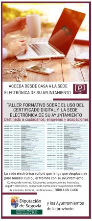 Imagen La Diputación da inicio a los talleres sobre Sede Electrónica para ciudadanos y empresas de la provincia